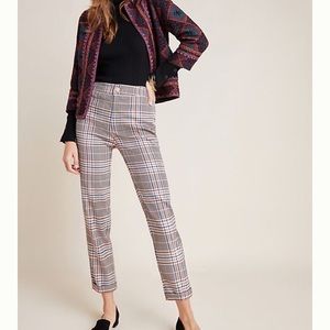 Anthropologie Malcolm Plaid Trousers